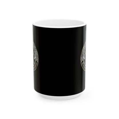 First Ale Then Speak Old English Ceramic Mug, (11oz, 15oz)