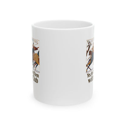Odo Comforts Them With Club Tapestry Ceramic Mug, (11oz, 15oz)