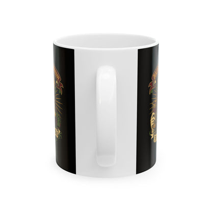 Bacchus is Homeboy In Vino Veritas Ceramic Mug, (11oz, 15oz)
