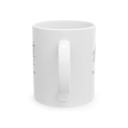 Pont Du Gard Nemausus Nimes in Latin Ceramic Mug, (11oz, 15oz)