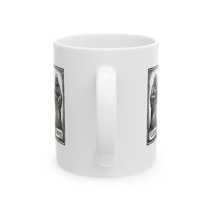 The 3 Fates Clotho Lachesis Atropos Ceramic Mug, (11oz, 15oz)