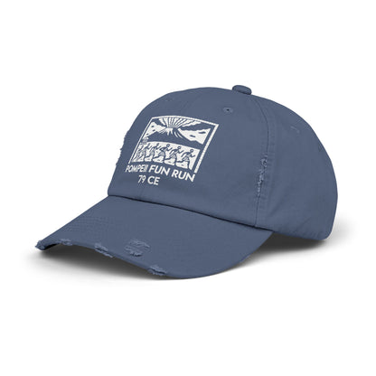 Pompeii Fun Run Mosaic Unisex Distressed Cap