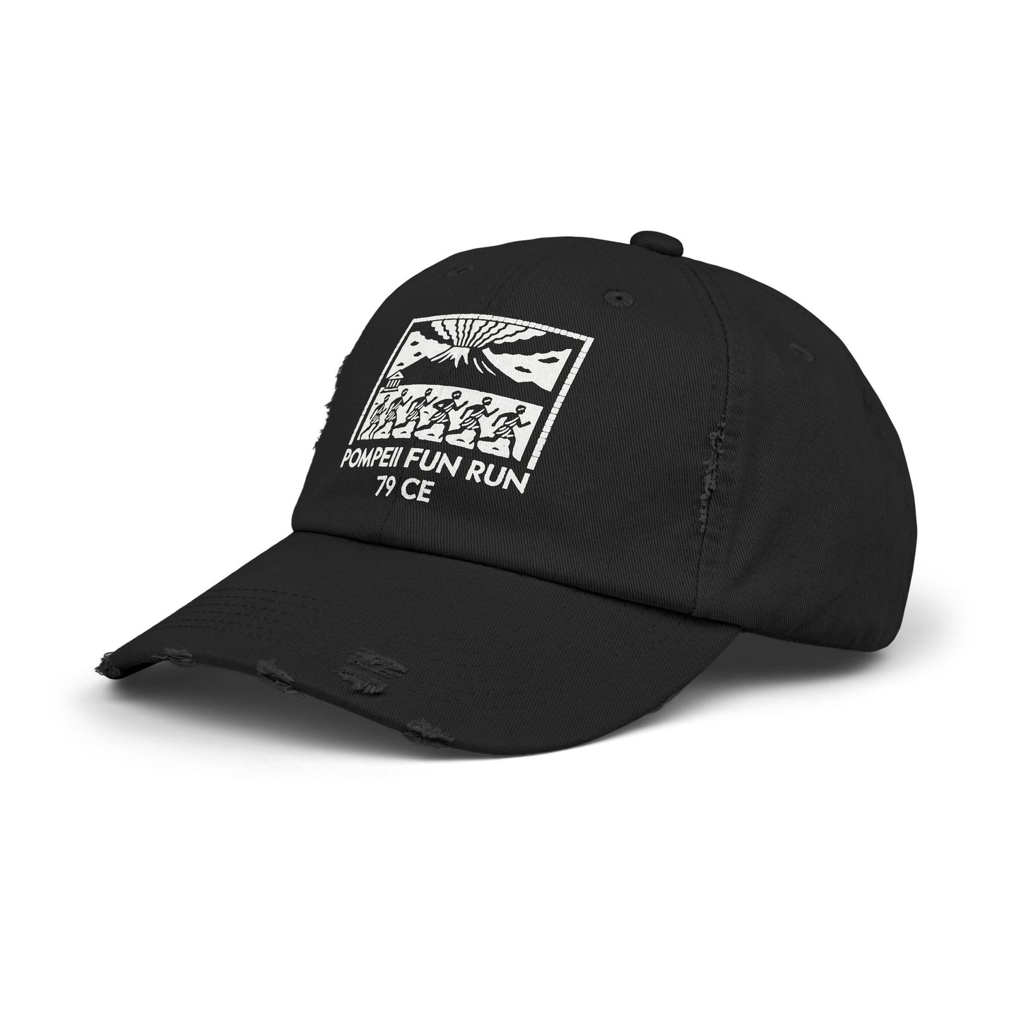 Pompeii Fun Run Mosaic Unisex Distressed Cap