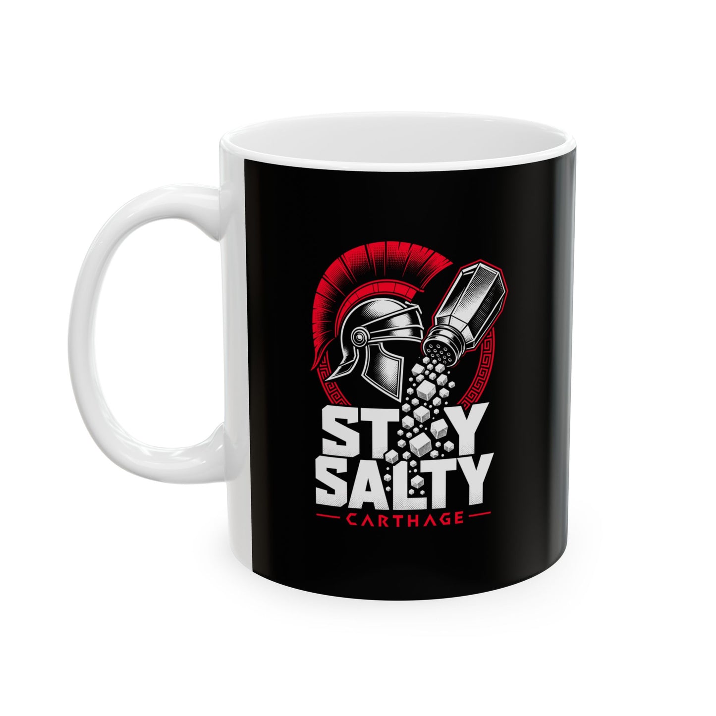 Stay Salty Carthage Ceramic Mug, (11oz, 15oz)