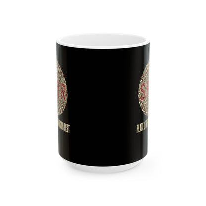Roman Vision Test Ceramic Mug, (11oz, 15oz)