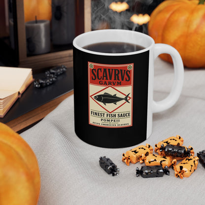 Scaurus Garum Sauce Label Ceramic Mug, (11oz, 15oz)