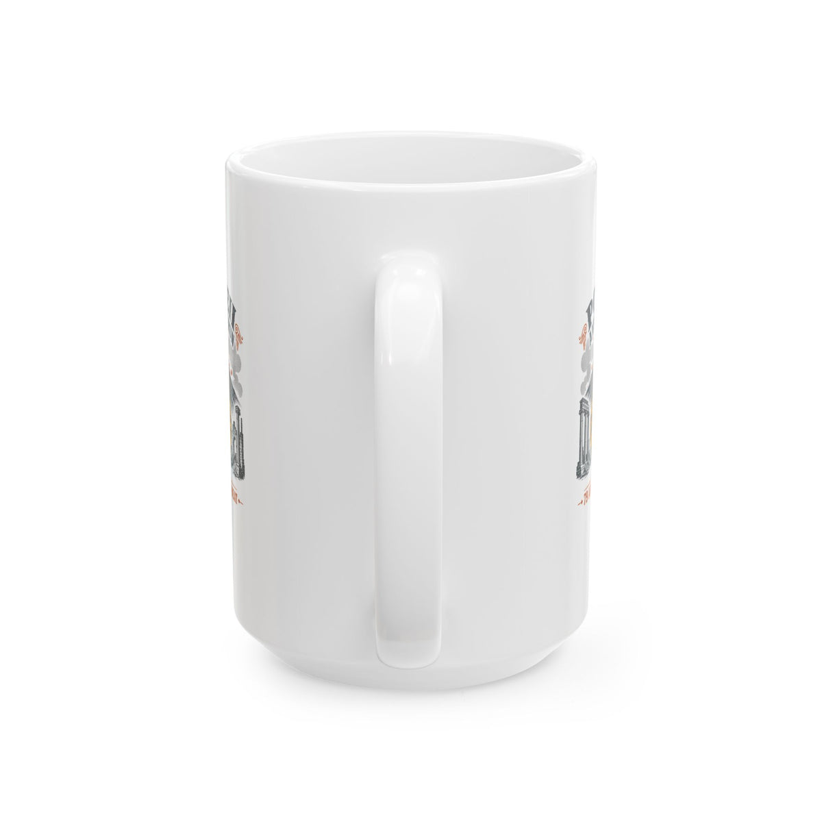 Pompeii Fun Run Beat the Heat Ceramic Mug, (11oz, 15oz)