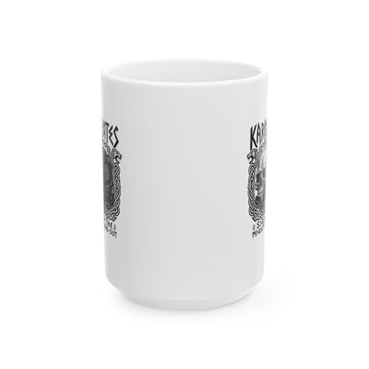 Karma Bites Sigurd the Mighty Ceramic Mug, (11oz, 15oz)