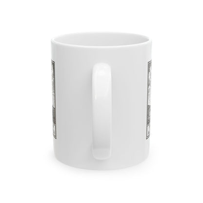 Pharos Stamp Ceramic Mug, (11oz, 15oz)