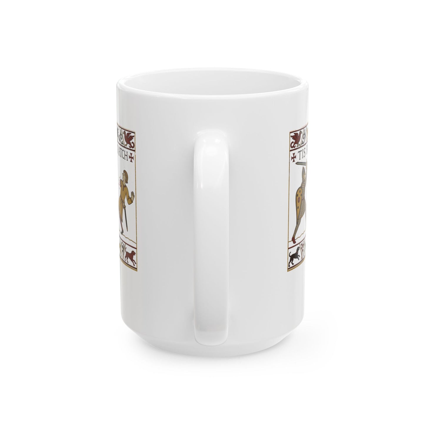 Tis But A Scratch Tapestry Ceramic Mug, (11oz, 15oz)
