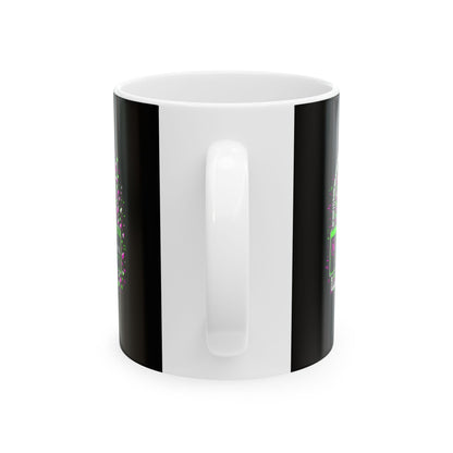 Excommunication 8 Bit Error Ceramic Mug, (11oz, 15oz)