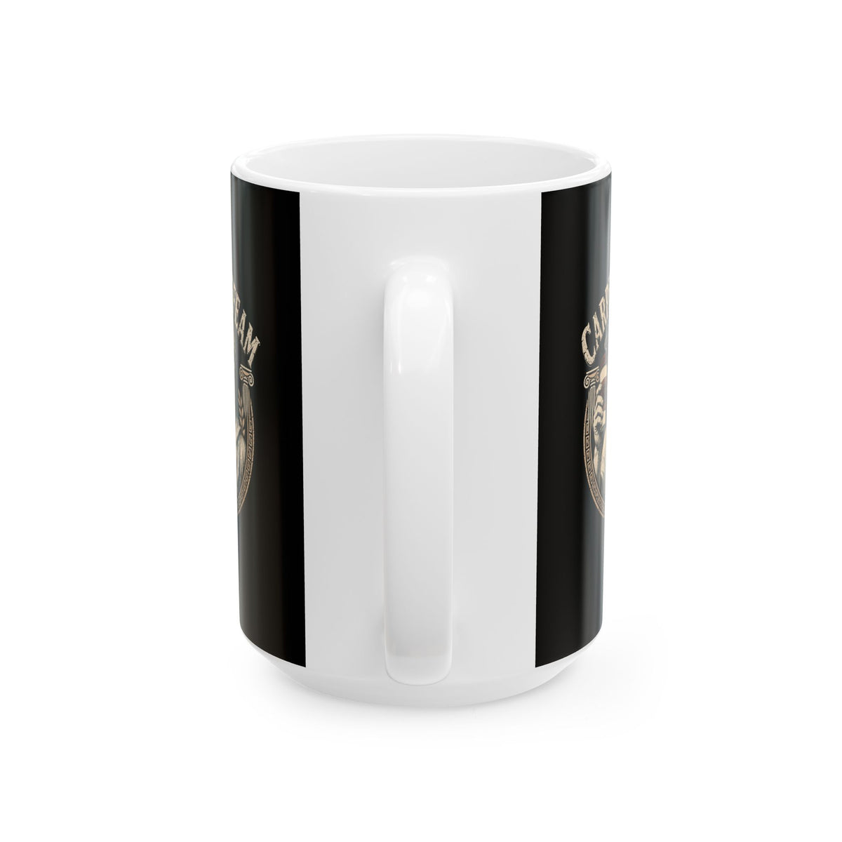 Carpe Caffeam Coffee Ceramic Mug, (11oz, 15oz)