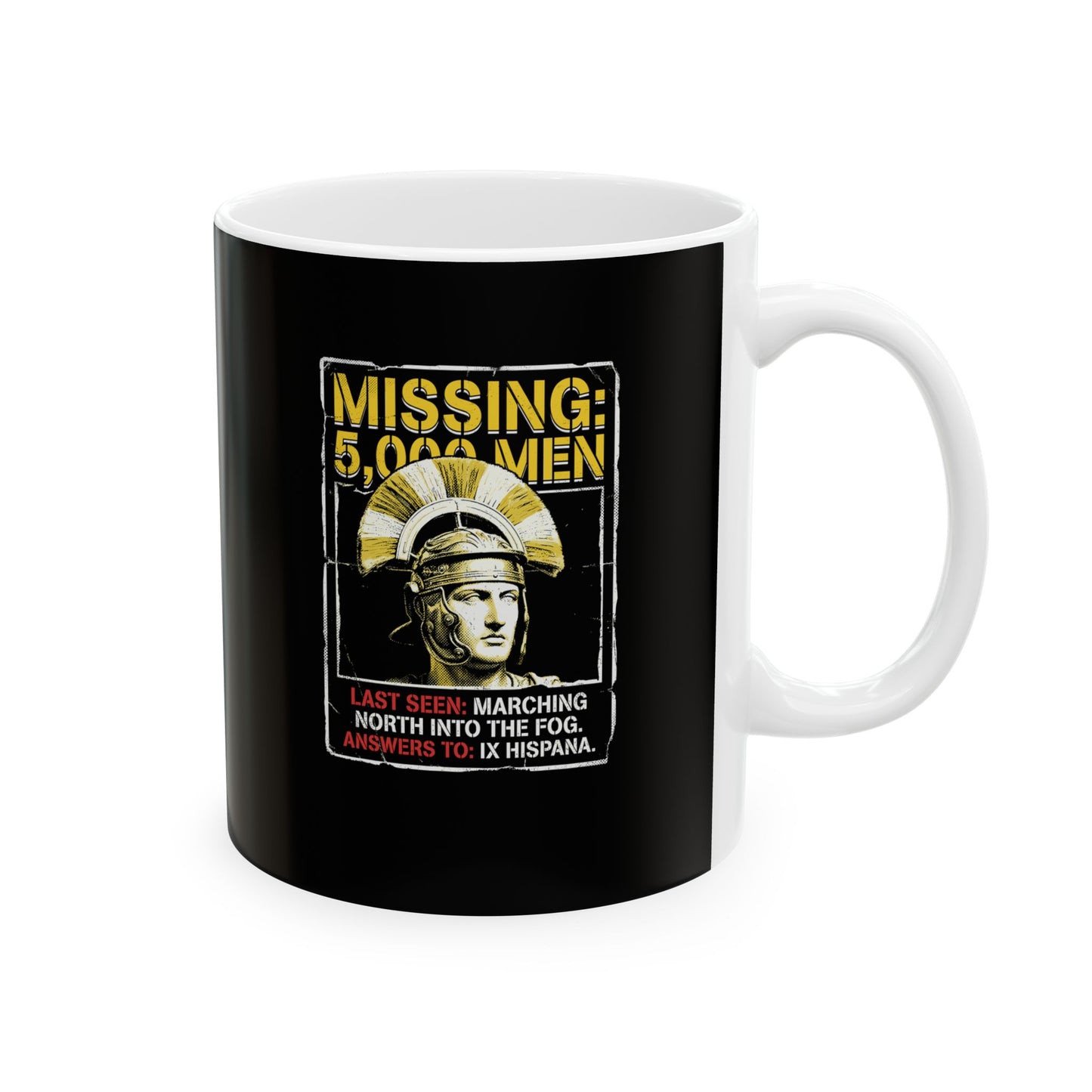 Lost Missing Ninth Legio IX Ceramic Mug, (11oz, 15oz)
