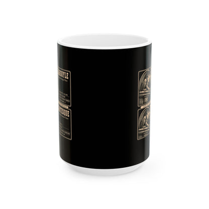 Gargoyle vs Grotesque Field Guide Ceramic Mug, (11oz, 15oz)