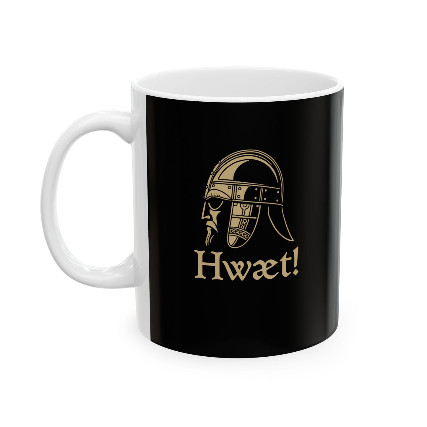 Beowulf Listen in Old English Ceramic Mug, (11oz, 15oz)