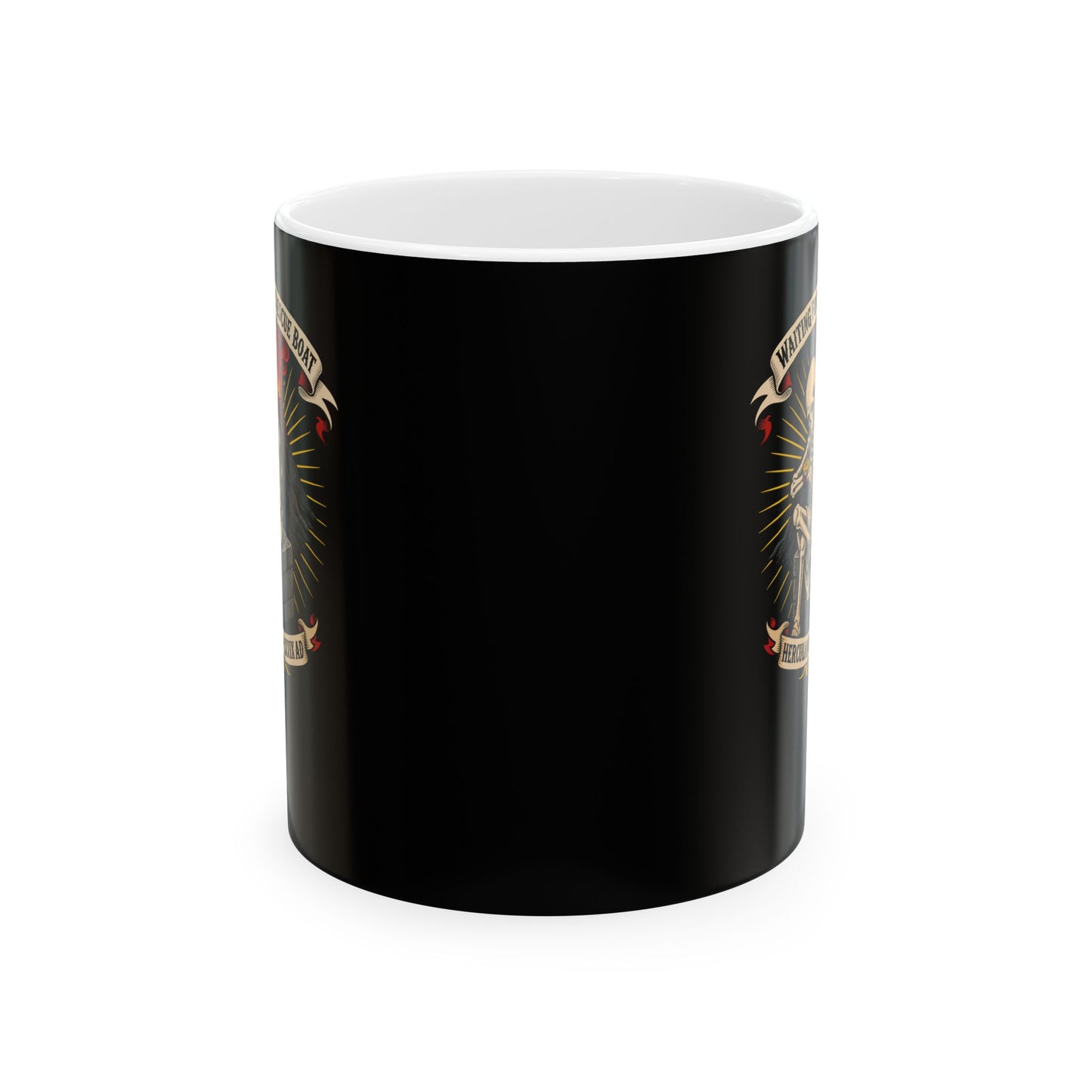 Waiting for Rescue Herculaneum Ceramic Mug, (11oz, 15oz)