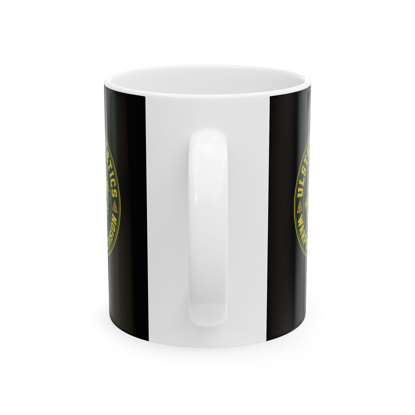 Cu Chulainna Warp Spasm Ceramic Mug, (11oz, 15oz)