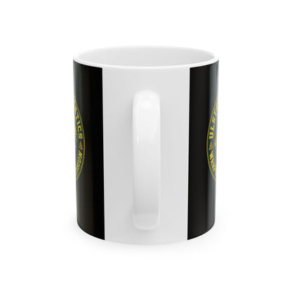 Cu Chulainna Warp Spasm Ceramic Mug, (11oz, 15oz)