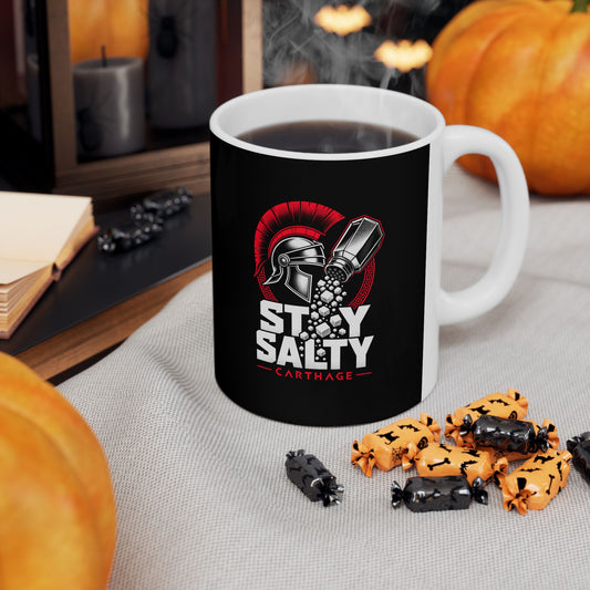 Stay Salty Carthage Ceramic Mug, (11oz, 15oz)