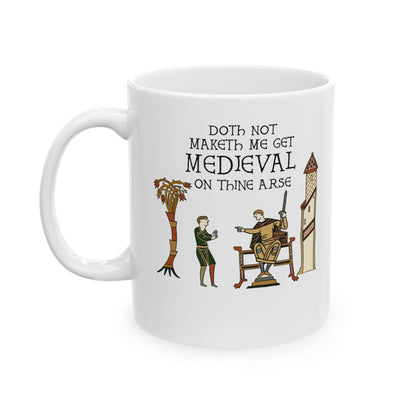 Get Medieval Bayeux Tapestry Meme Ceramic Mug, (11oz, 15oz)