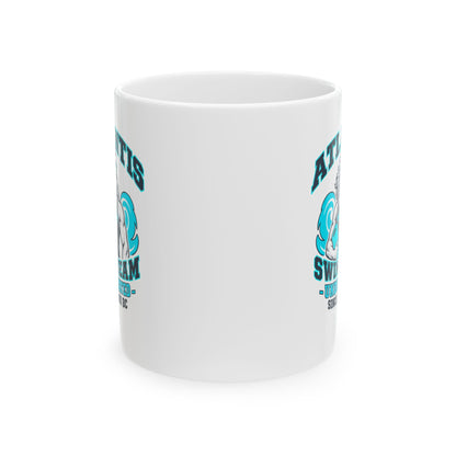 Atlantis Swim Team Ceramic Mug, (11oz, 15oz)