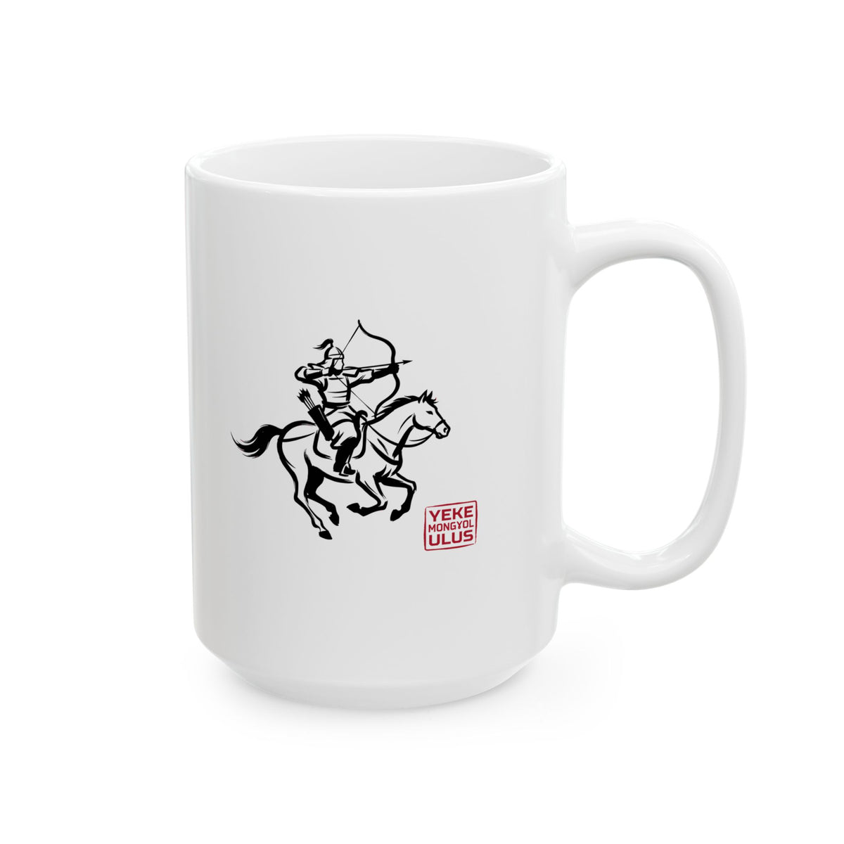 Mongol Horde in Mongolian Ceramic Mug, (11oz, 15oz)