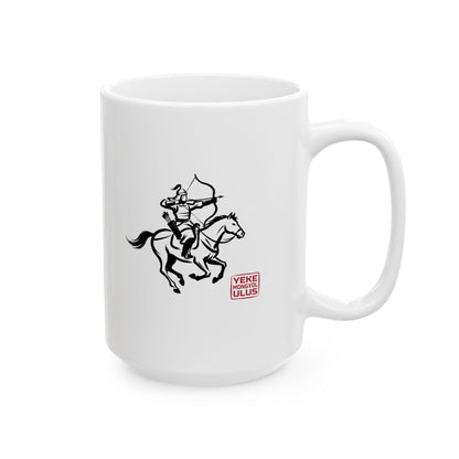 Mongol Horde in Mongolian Ceramic Mug, (11oz, 15oz)