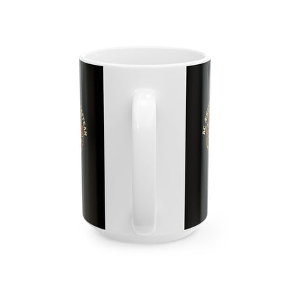 But First Coffee in Old English Ceramic Mug, (11oz, 15oz)