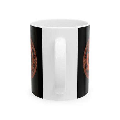 Ignorance is Bold Thucydides Quote Ceramic Mug, (11oz, 15oz)