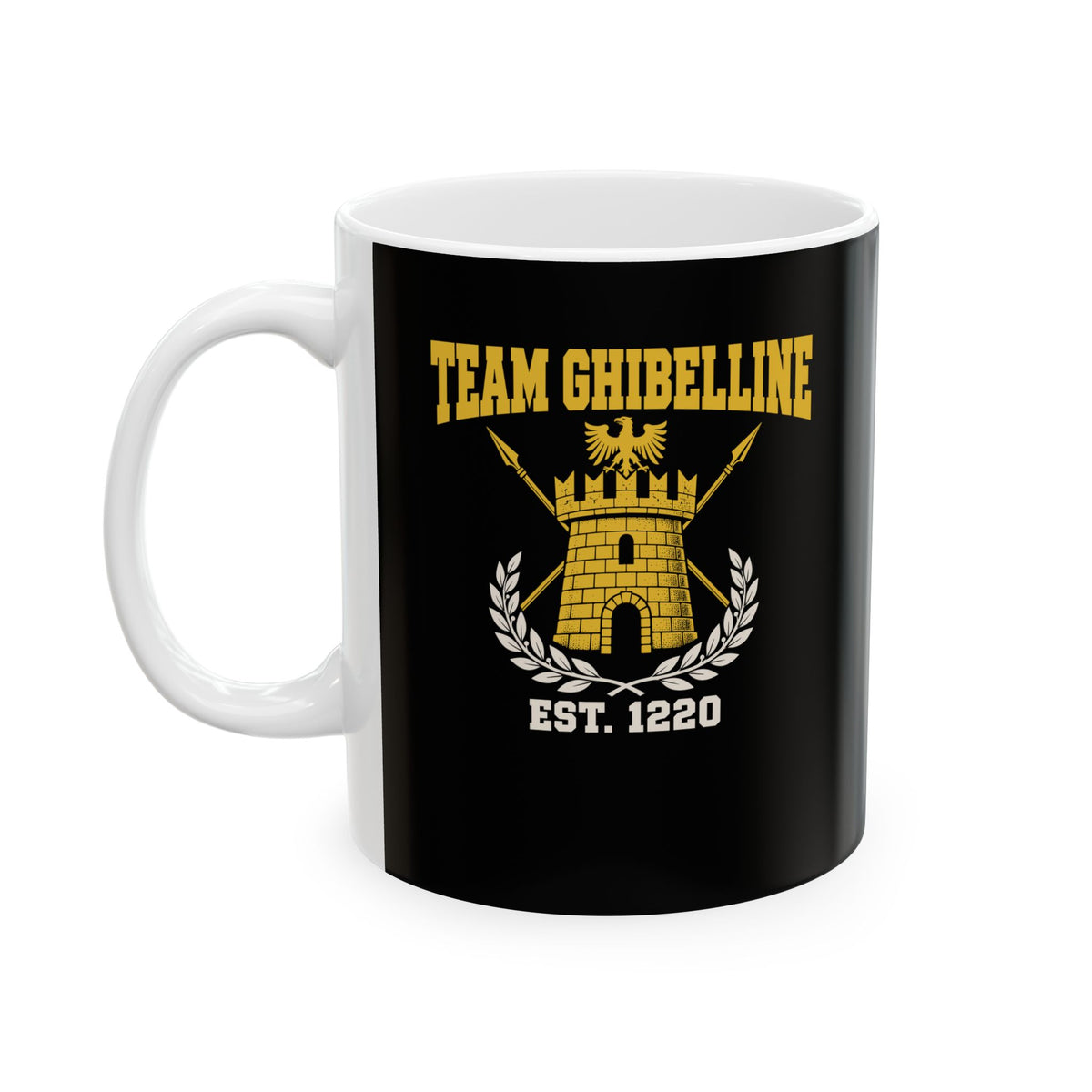 Team Ghibelline Crest Ceramic Mug, (11oz, 15oz)