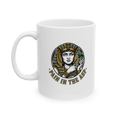 Cleopatra Pain in the Asp Ceramic Mug, (11oz, 15oz)
