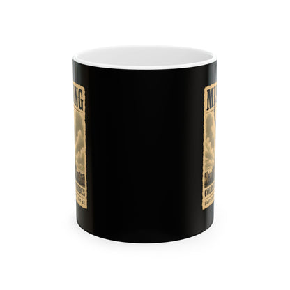 Missing Colossus of Rhodes Poster Ceramic Mug, (11oz, 15oz)