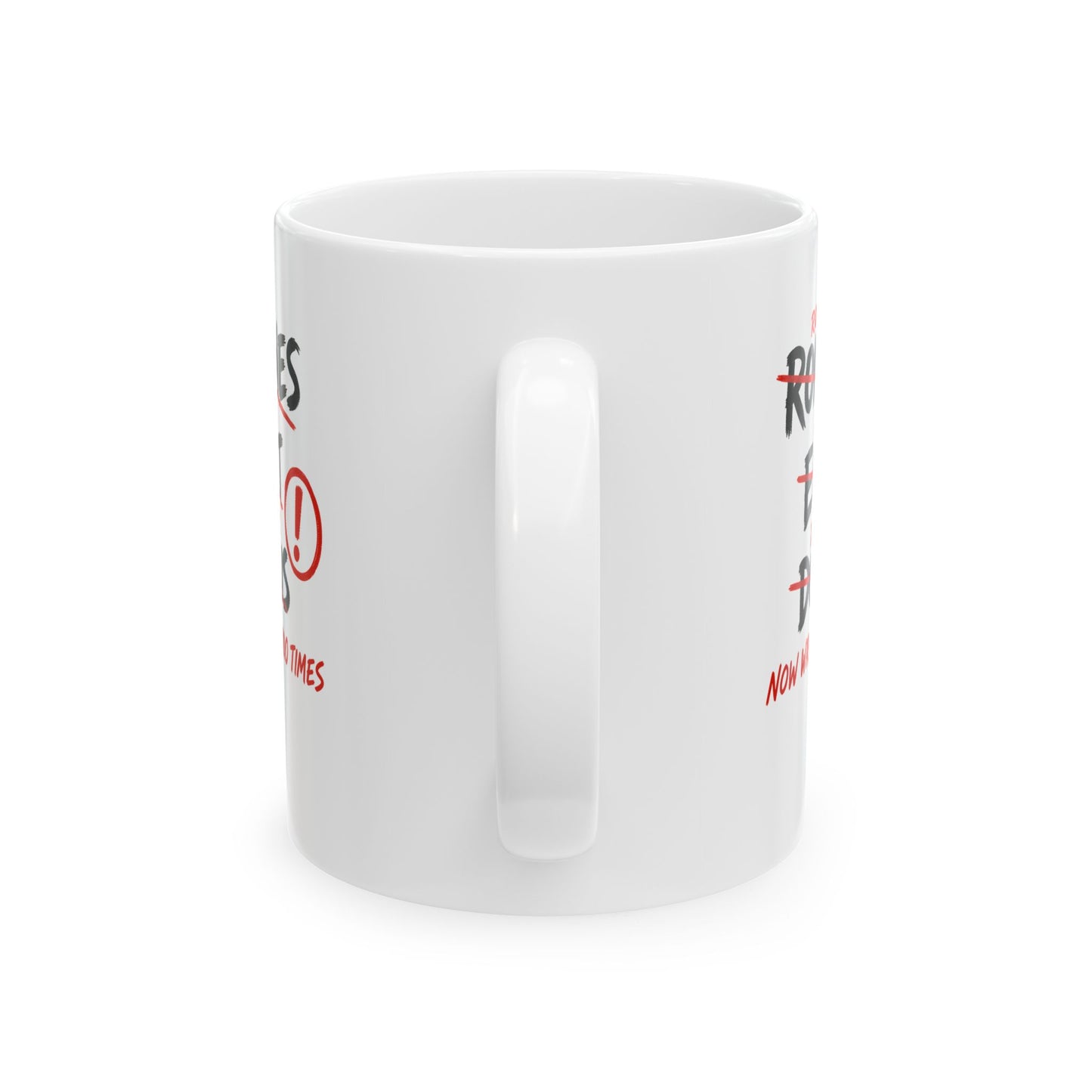 Romans Go Home Brian Graffiti Ceramic Mug, (11oz, 15oz)