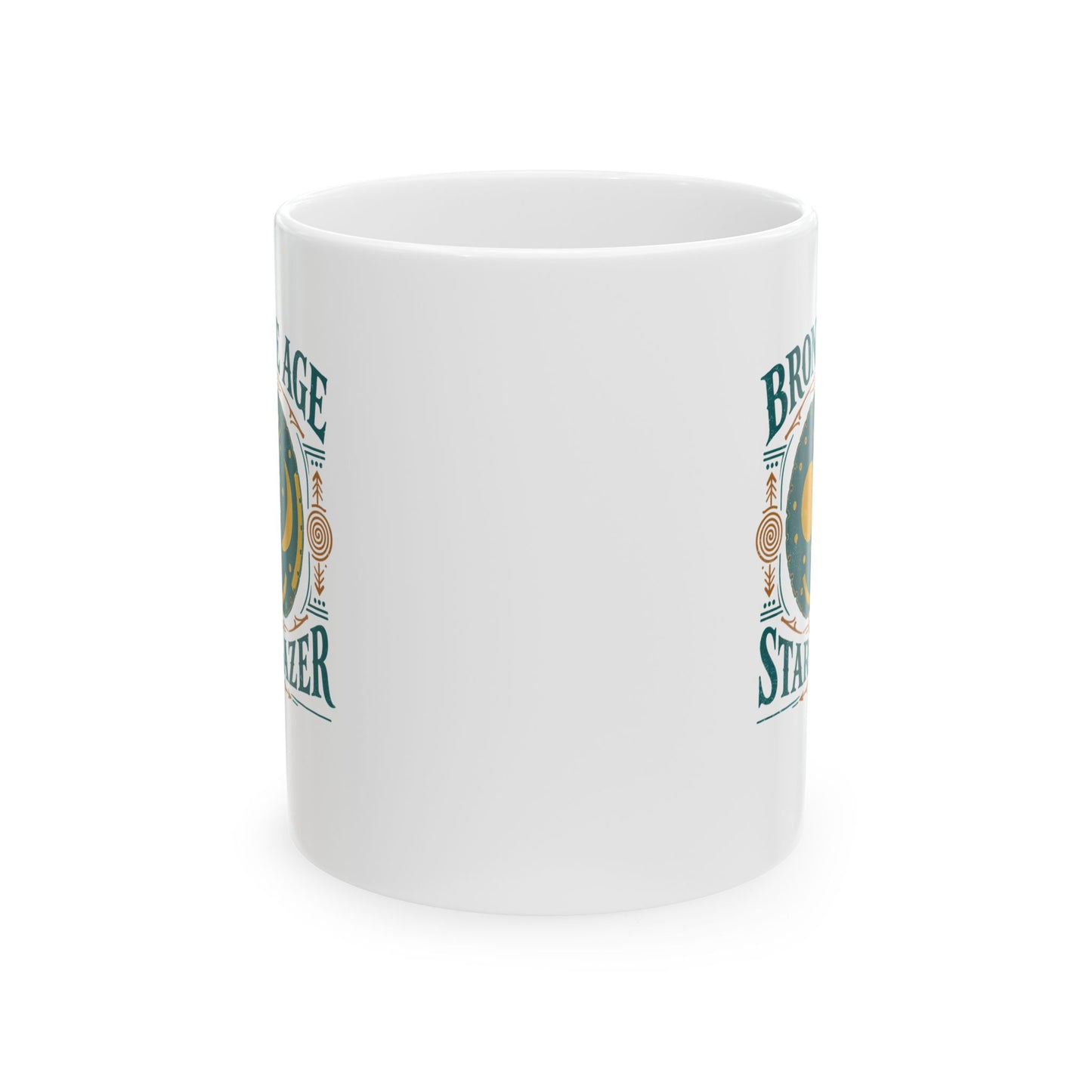 Nebra Disk Bronze Age Stargazer Ceramic Mug, (11oz, 15oz)