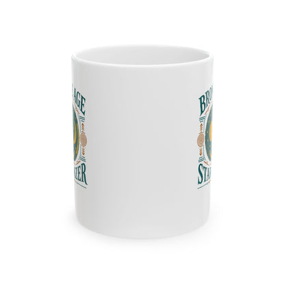 Nebra Disk Bronze Age Stargazer Ceramic Mug, (11oz, 15oz)