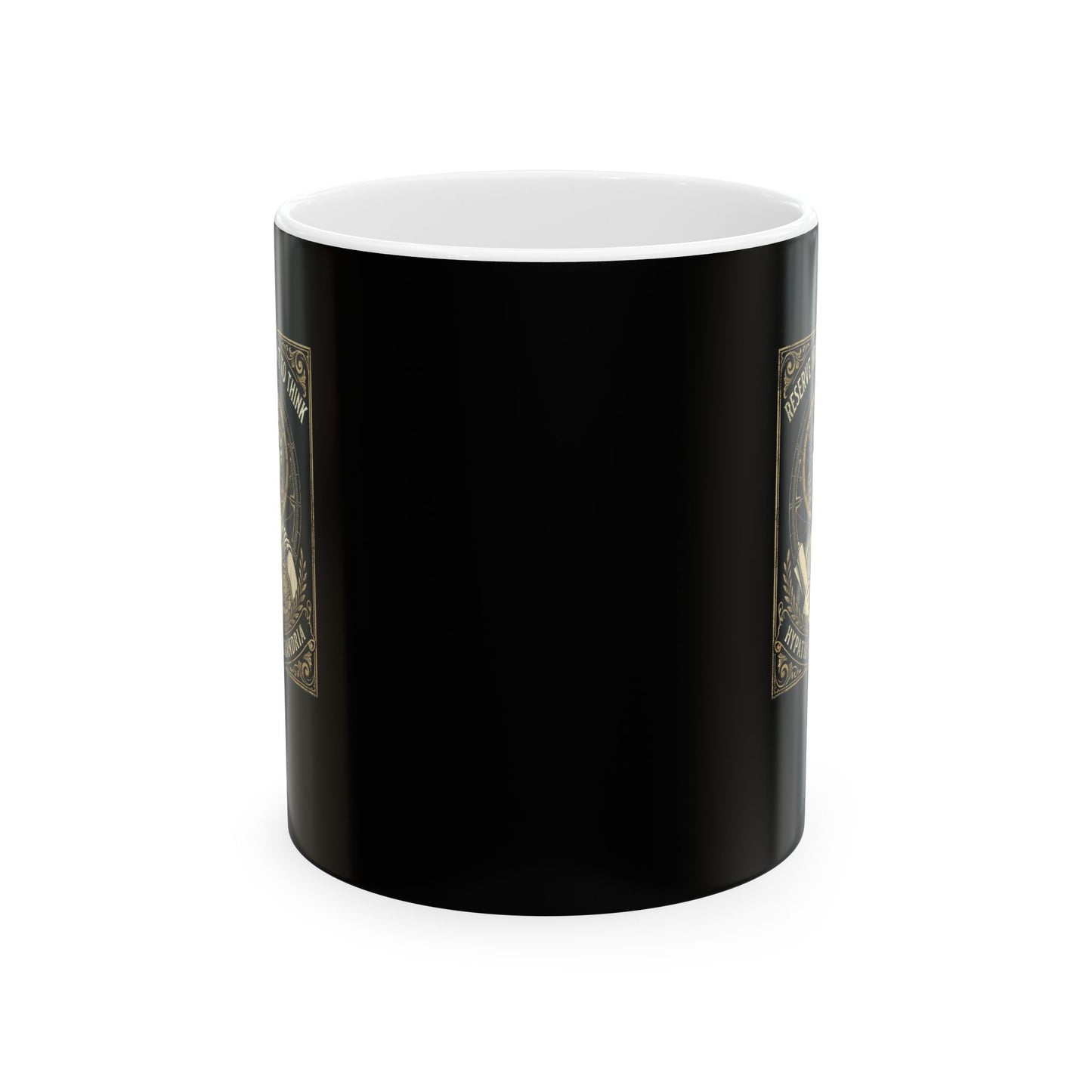 Hypatia of Alexandria Philosopher Ceramic Mug, (11oz, 15oz)