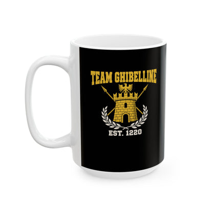 Team Ghibelline Crest Ceramic Mug, (11oz, 15oz)