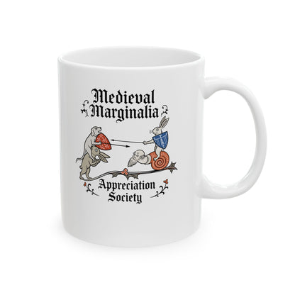 Medieval Marginalia Appreciation Society Battle Ceramic Mug, (11oz, 15oz)