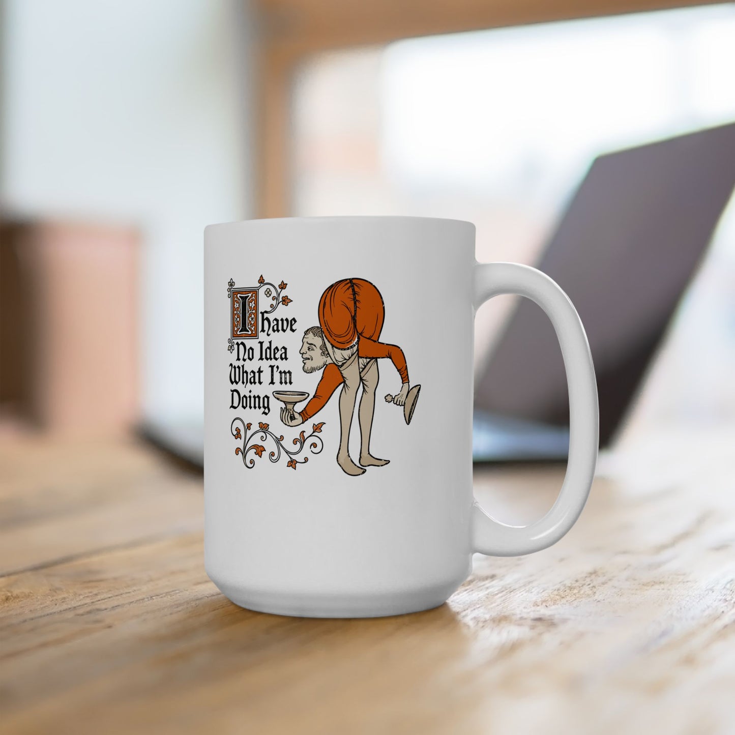 Marginalia No Idea What I'm Doing Ceramic Mug, (11oz, 15oz)