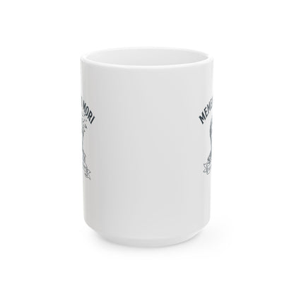 Marcus Aurelius Memento Mori Ceramic Mug, (11oz, 15oz)