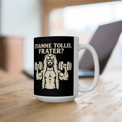 Hercules Do You Even Lift Silhouette Ceramic Mug, (11oz, 15oz)