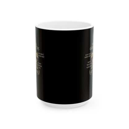 Practical Cerberus Tips Ceramic Mug, (11oz, 15oz)