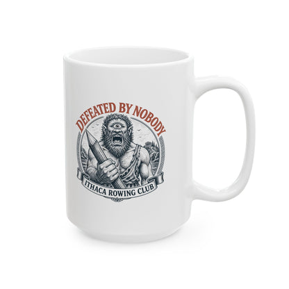 Polyphemus Defeated by Nobody Ceramic Mug, (11oz, 15oz)