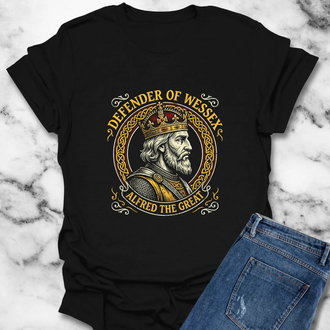 Alfred the Great Defender of Wessex T-Shirt