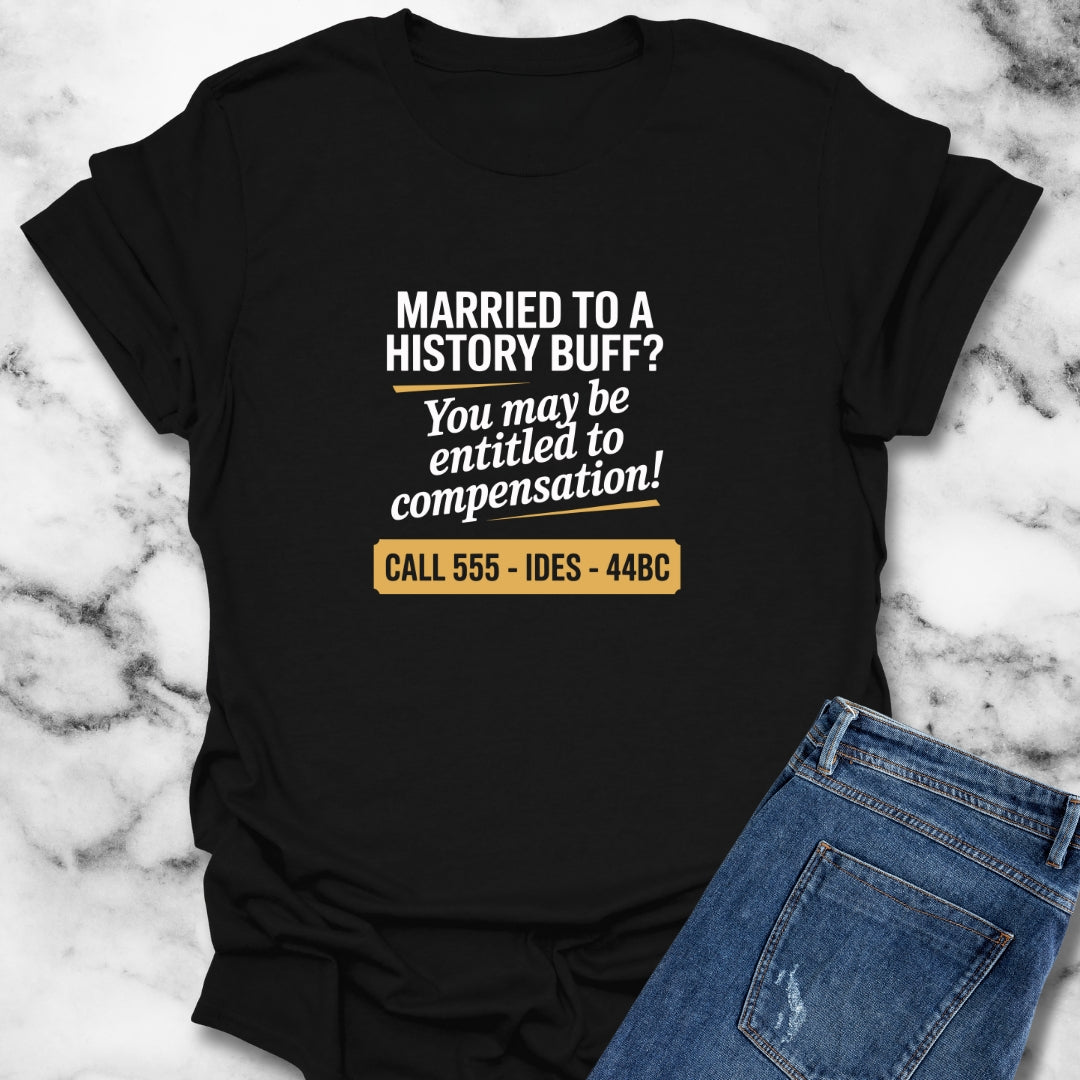 Married to a History Buff Unisex Lightweight T-Shirt