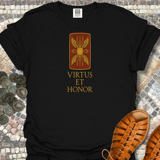 Virtus et Honor Scudum Ancient Rome T-Shirt