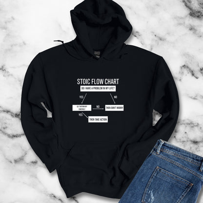Stoic Flow Chart Unisex Heavy Blend™ Hooded Sweatshirt