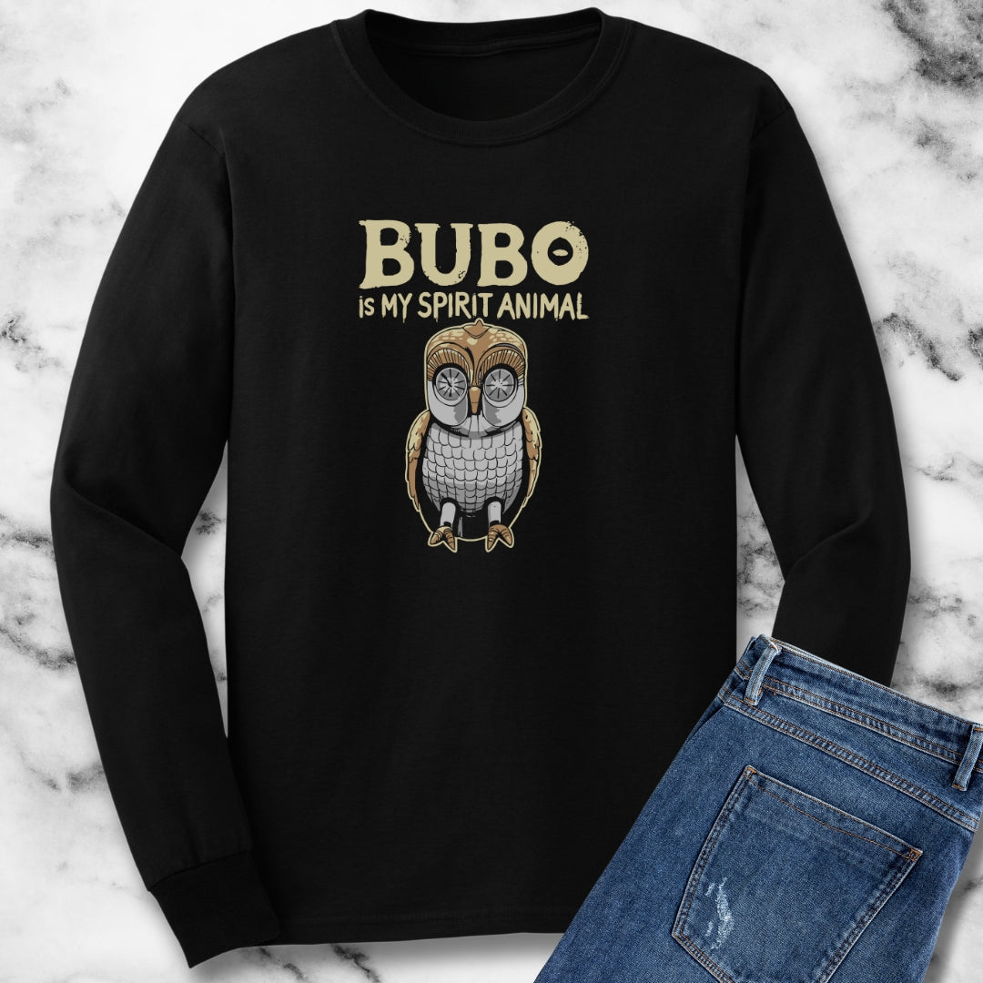 Bubo is My Spirit Animal Clash Titans Owl Unisex Long Sleeve Tee
