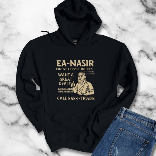 Ea Nasir Finest Copper Ingots Dealer Unisex Heavy Blend™ Hooded Sweatshirt