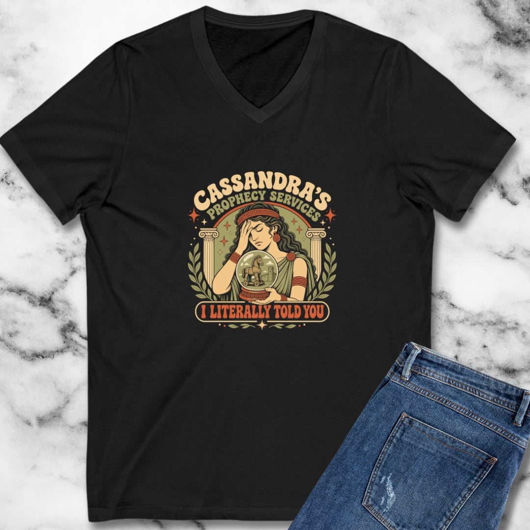Cassandra Prophecy Services V-neck